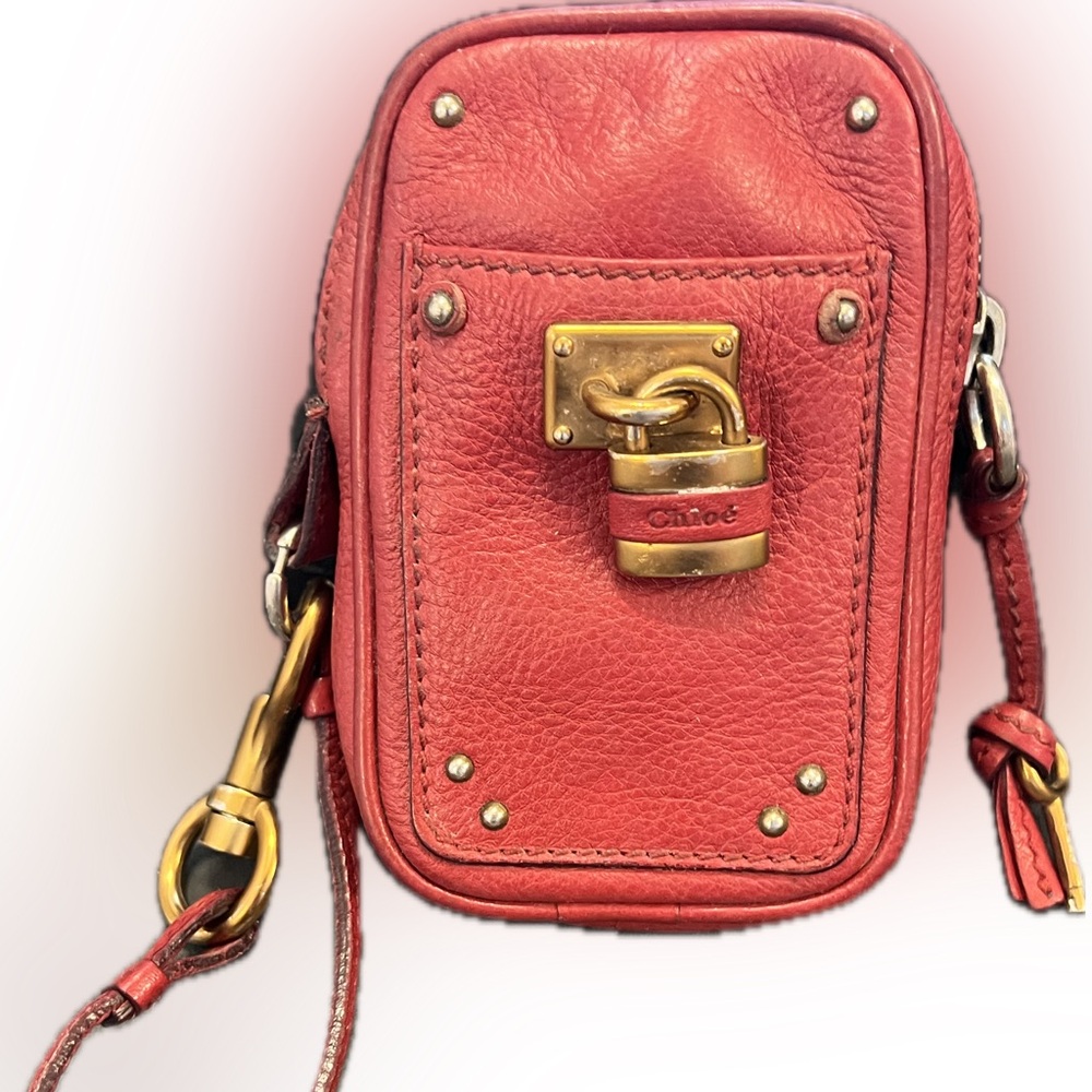 🌷🌷GUC RED CHLOE’WRISTLET🌷🌷